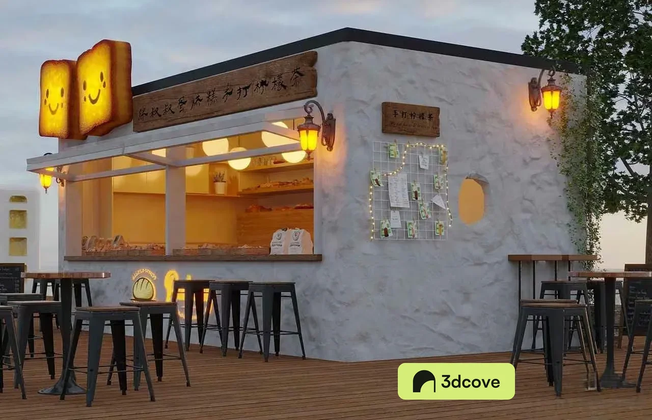 A Small Food Stand