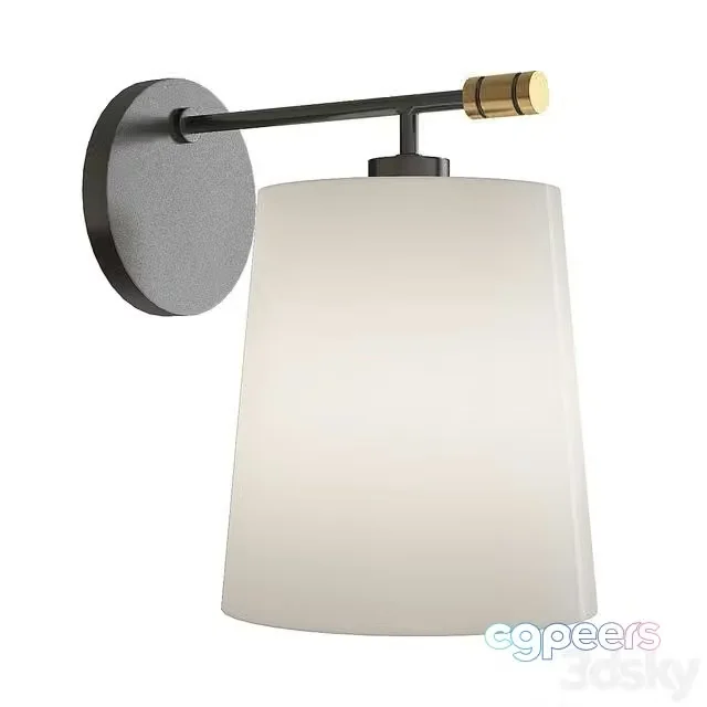 3ds Max Free – Elegant wall lamp