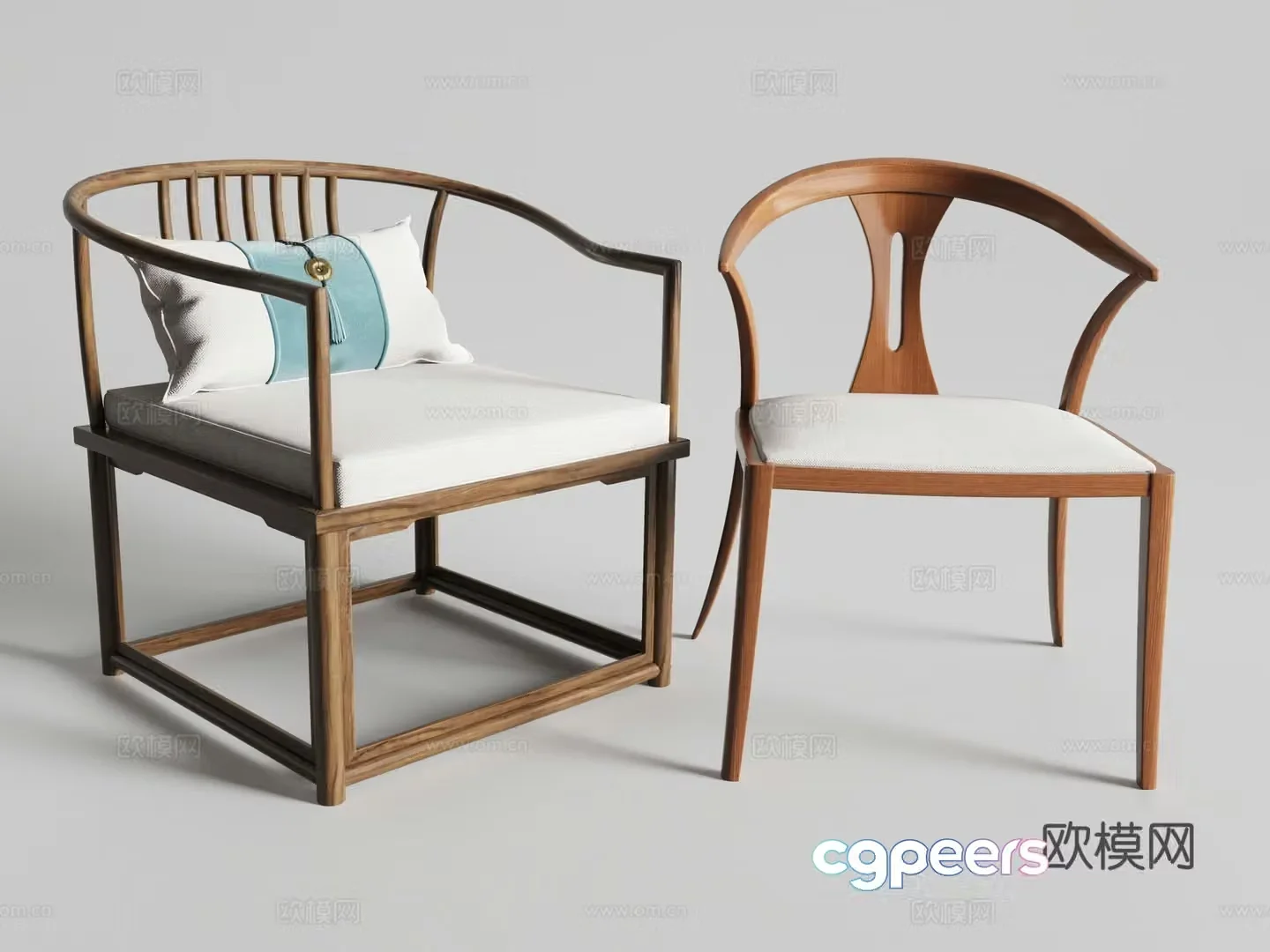 New Chinese chair 3d model