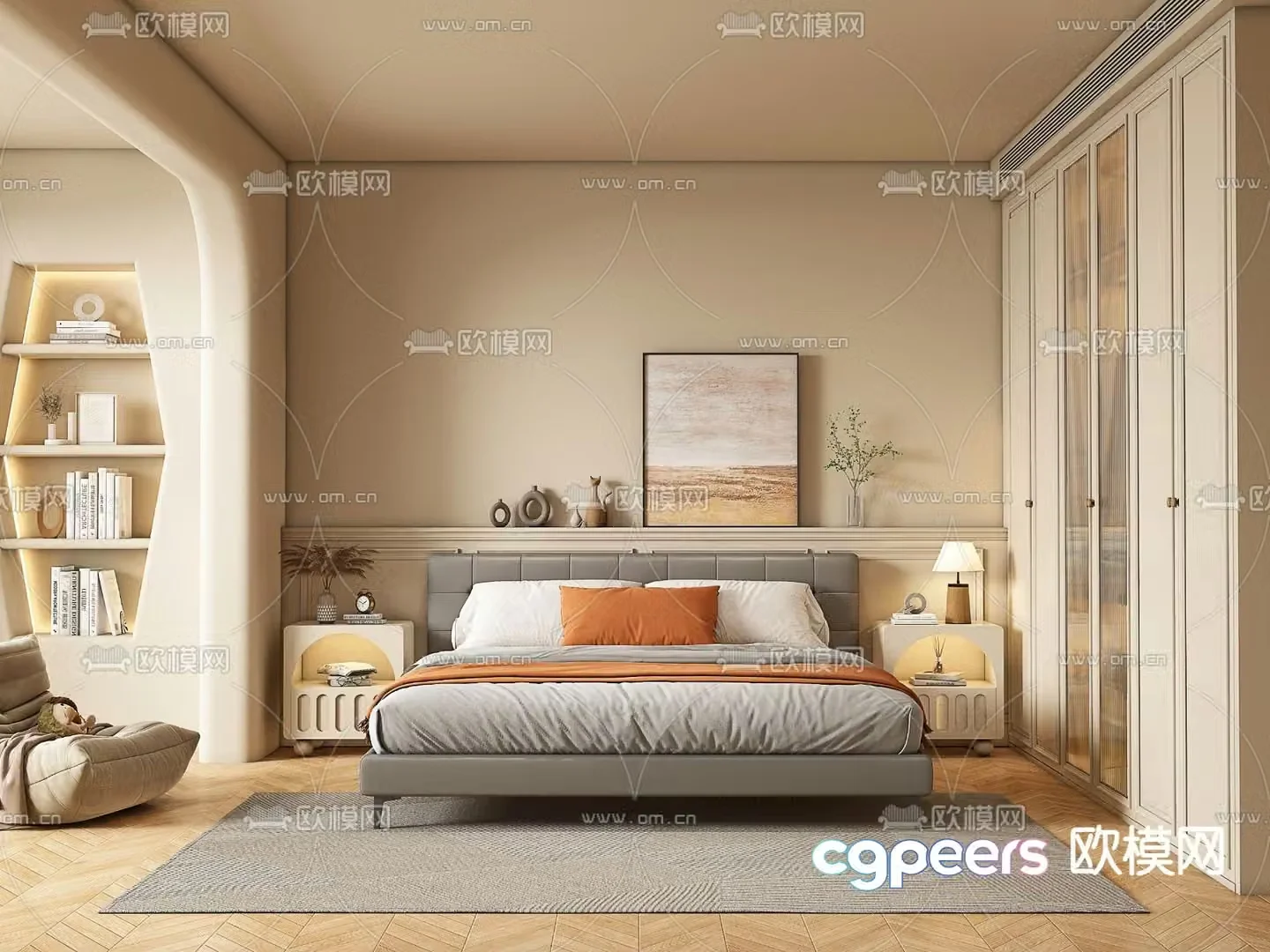 Wasabi bedroom master bedroom master room 3d model