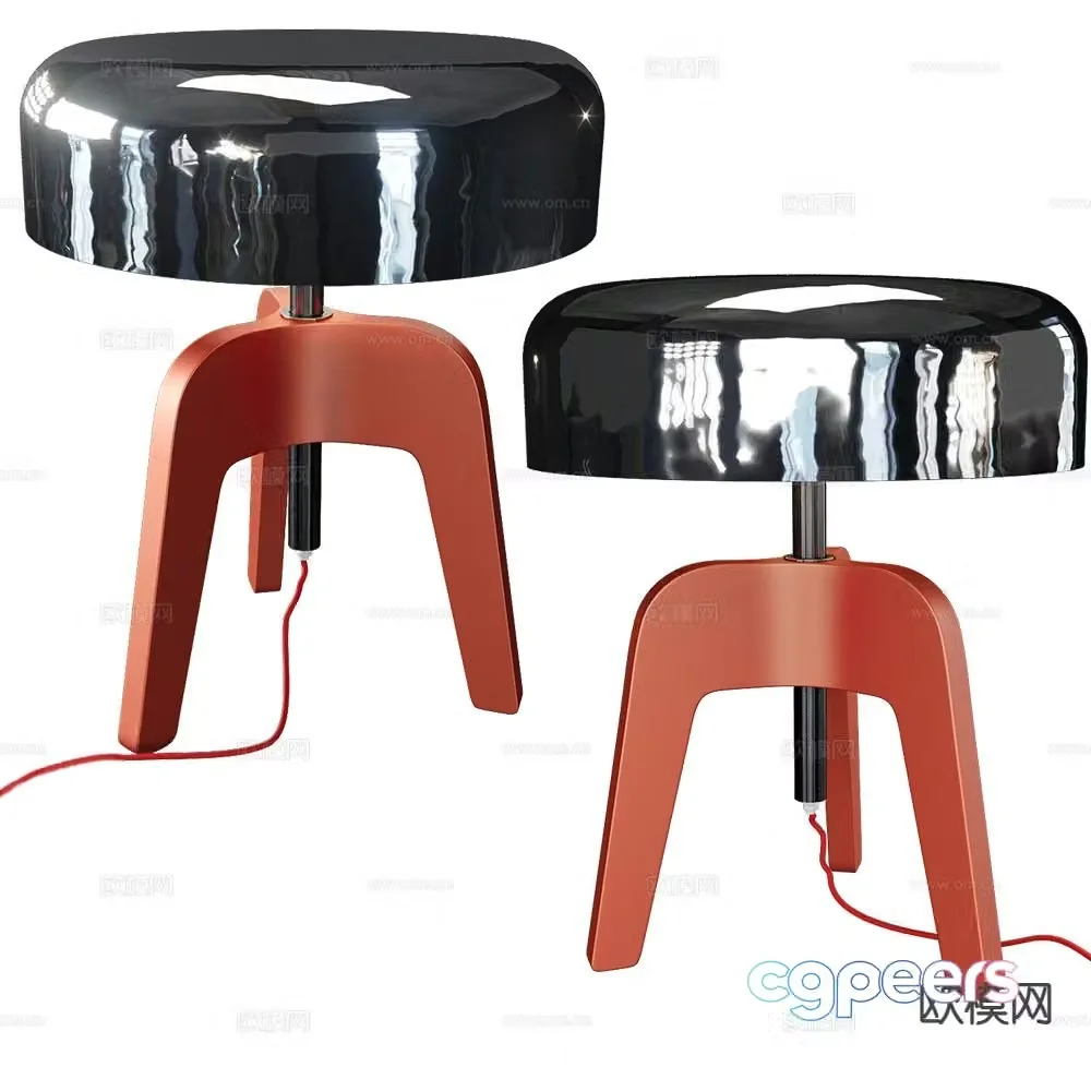 Italian table lamp 3d model