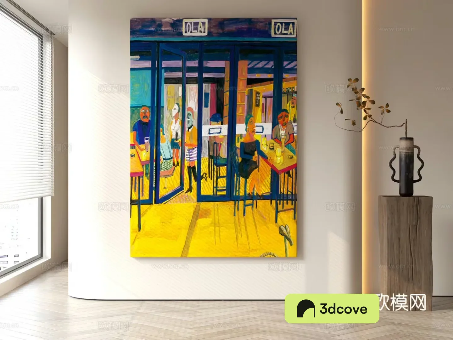 Modern style decorative painting