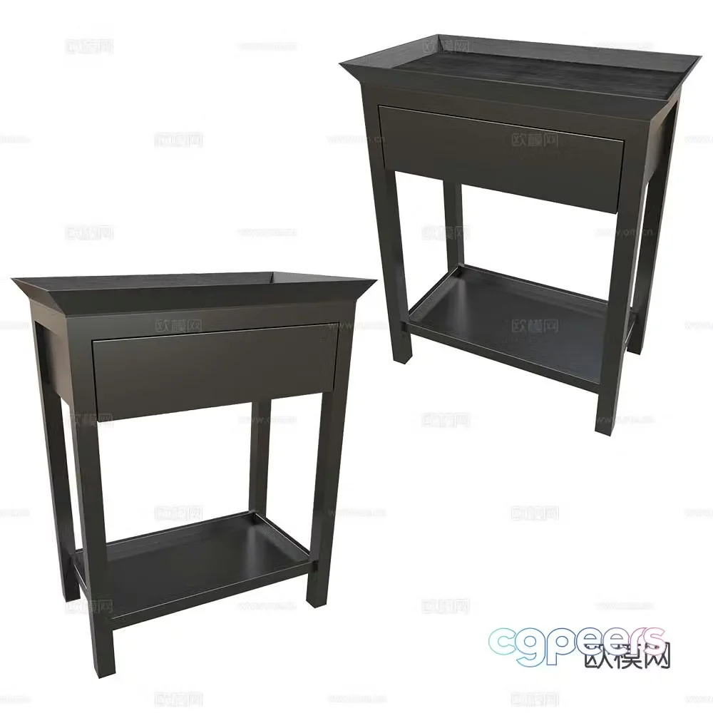Dantone bedside table 3d model