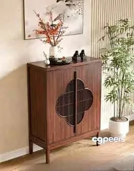 Mid-Century Modern Cabinet 3D Model – 368 – VRAY Render