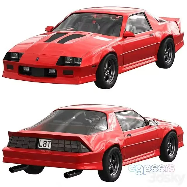 3ds Max Free – Chevrolet Camaro Gen 3