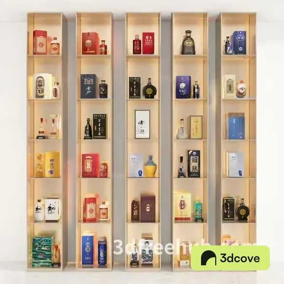 A Collection Of Shelves