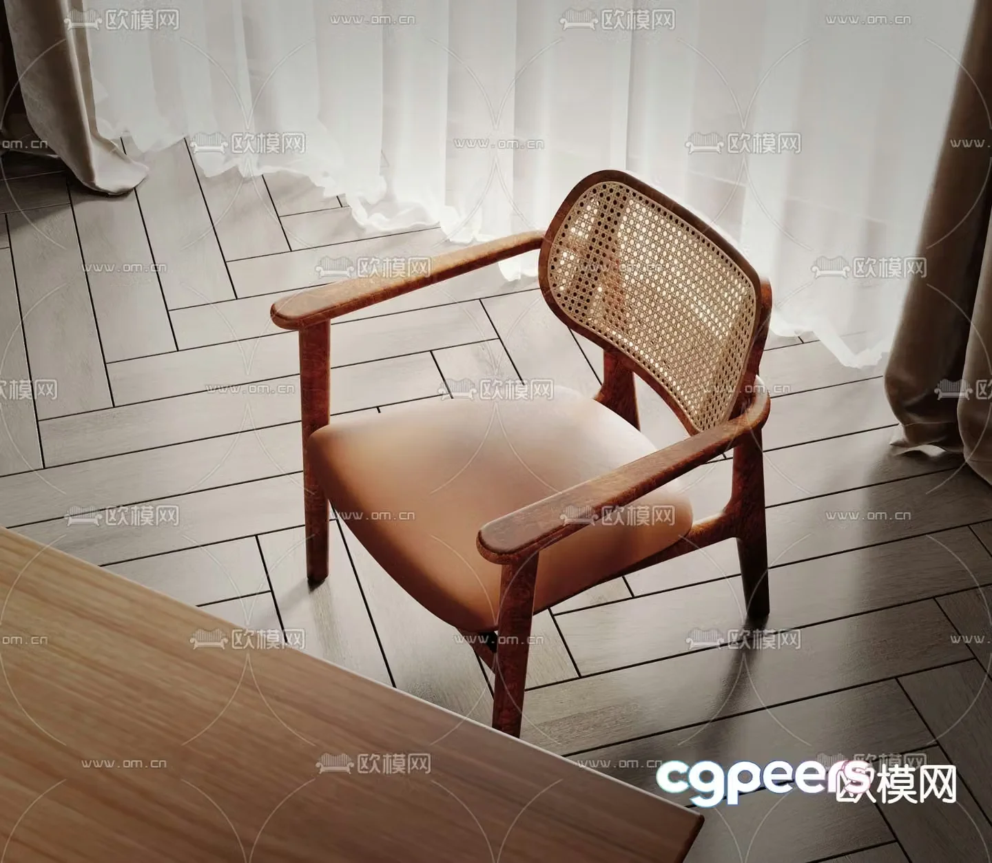 Wasabi Leisure Chair 3D Model