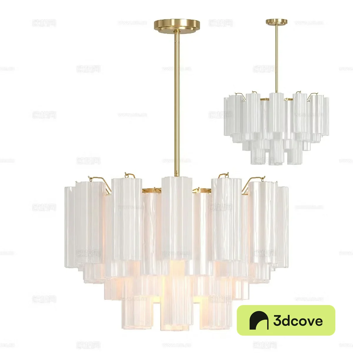 New Chinese style light luxury decorative chandelier