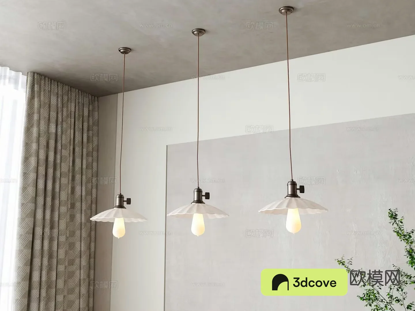 Cream style chandelier