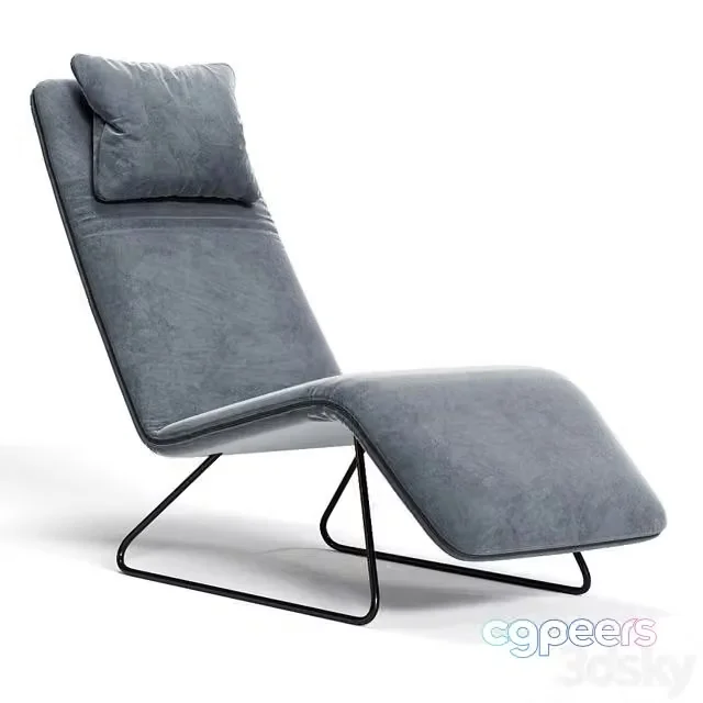 3ds Max Free – Colombini Casa FERGIE Armchair