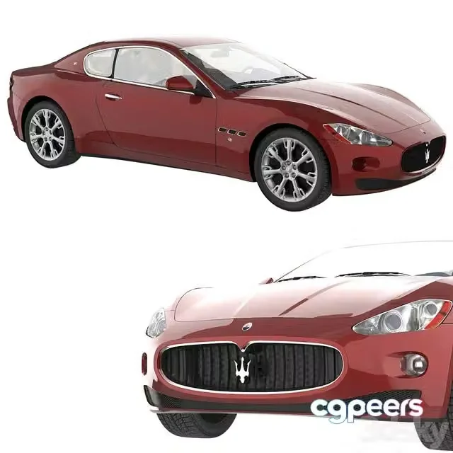 3ds Max Free – Maserati GranTurismo
