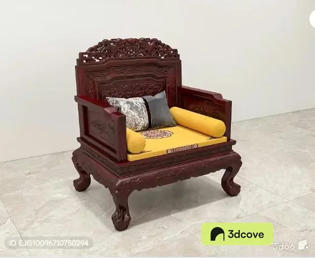 Wooden Ornate Chair