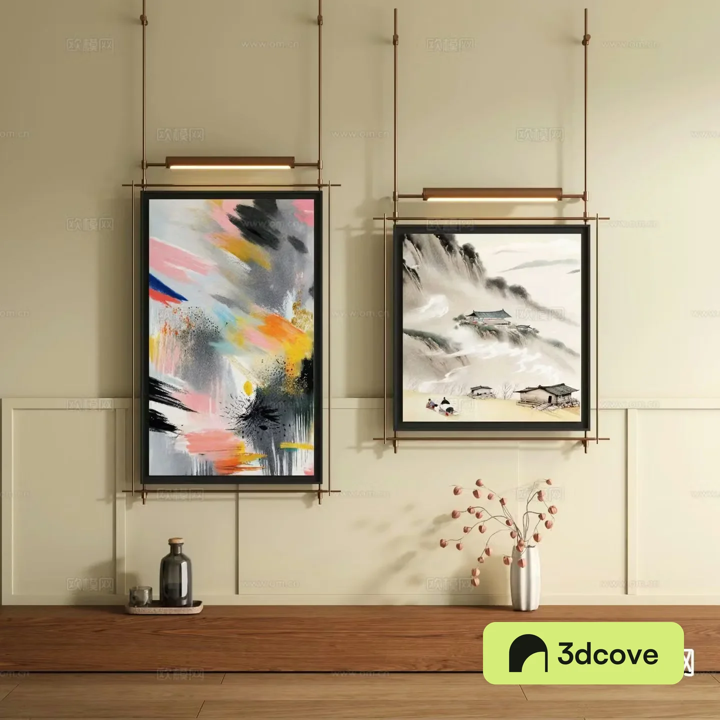 Decorative painting texture painting hanging painting