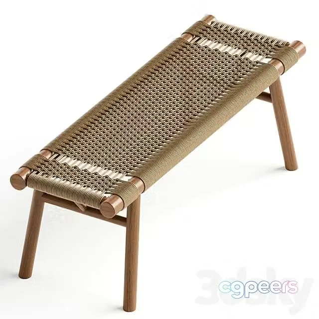 3ds Max Free – Maruta Bench by Big Sand Woodworking