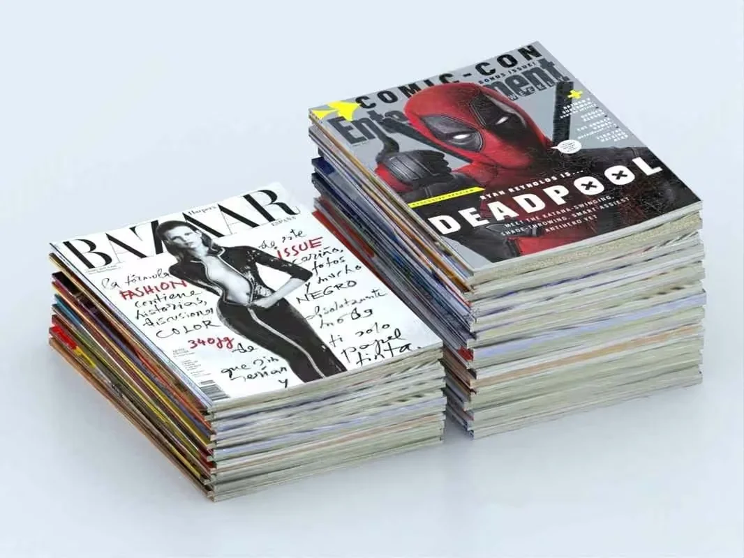 Stack Of Magazines 3D Model – 19499 – VRAY Render