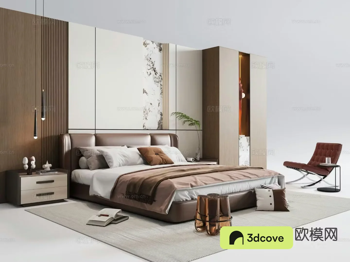 Italian double bed
