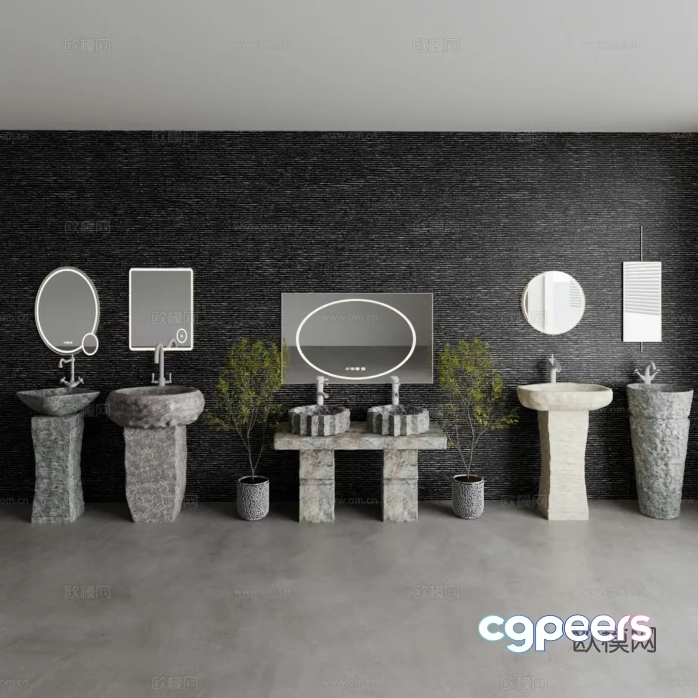 Wasabi Wash Basin 3D Model