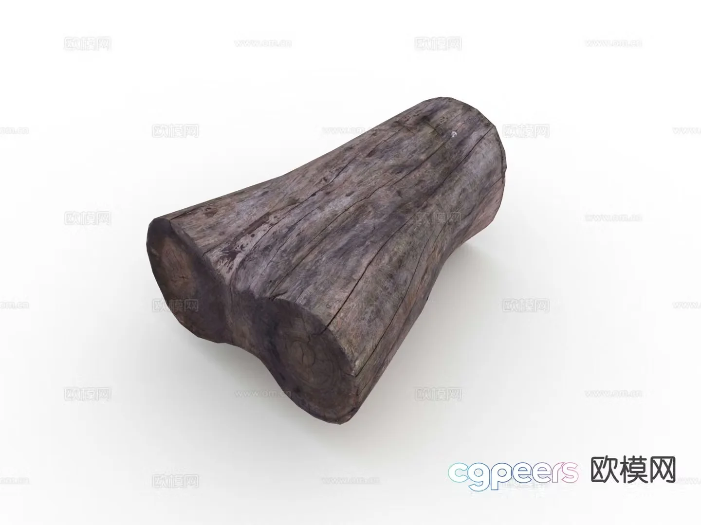 wood pile firewood tree stump tree stump 3d model