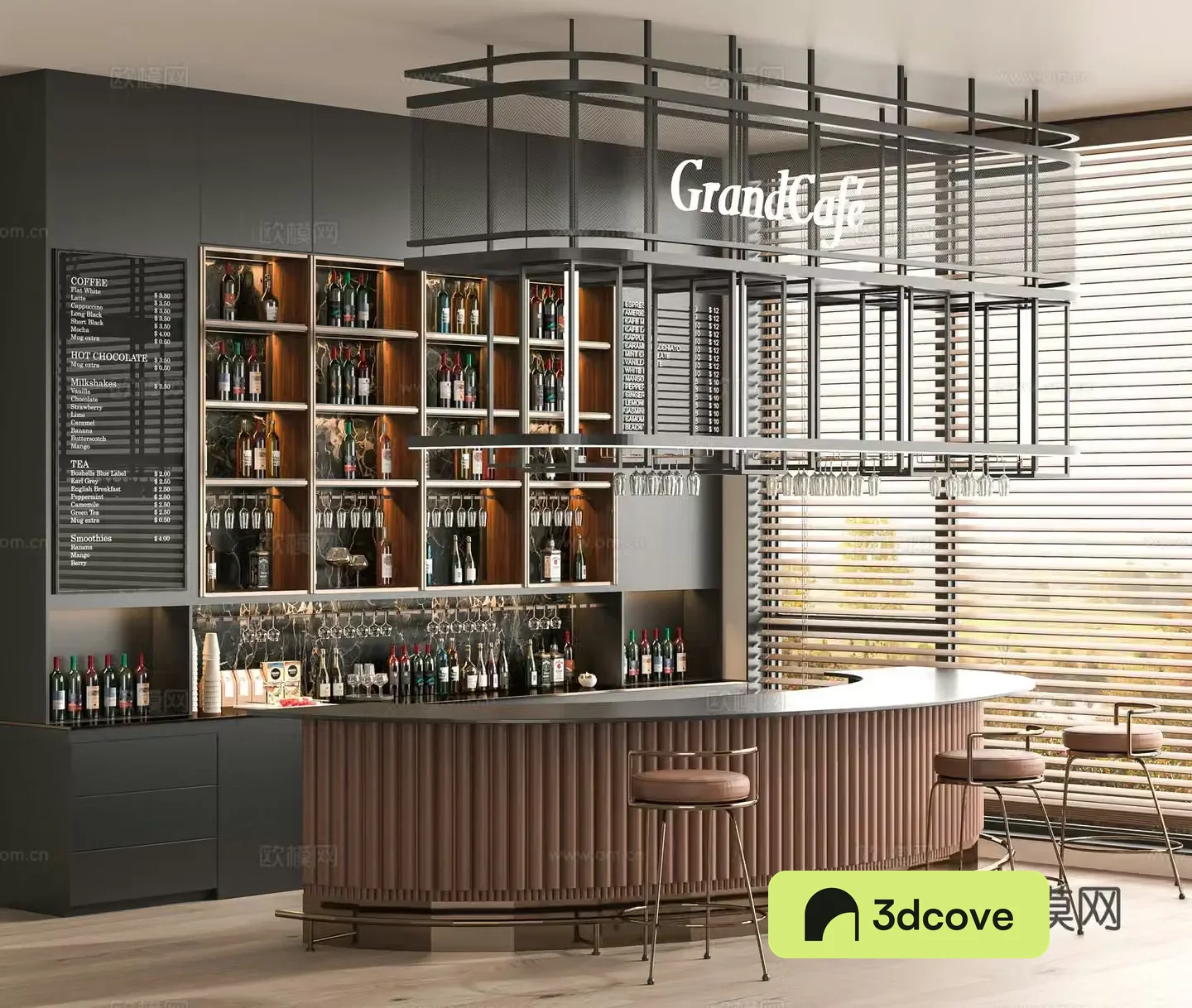 Modern bar