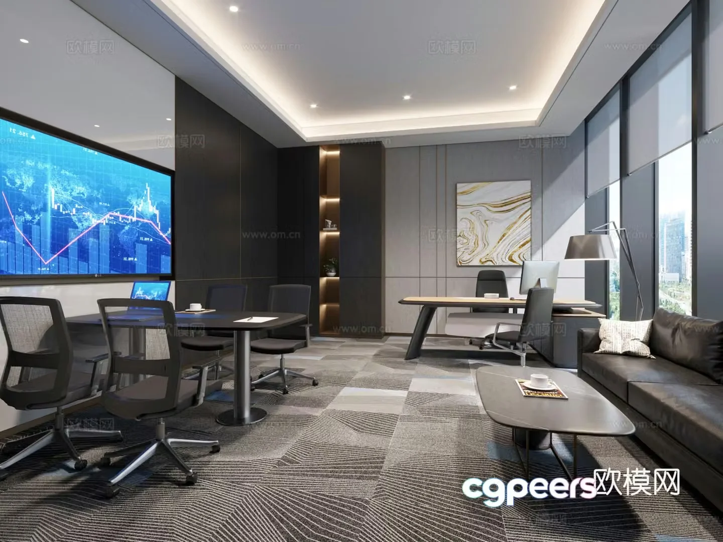 Manager’s Office 3D model