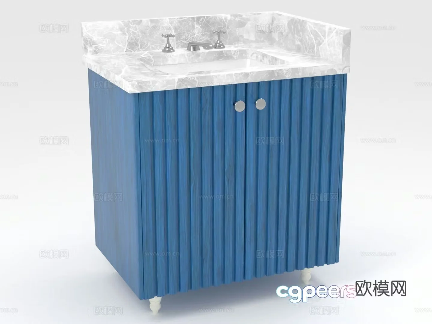 Bathroom cabinet washbasin cabinet storage cabinet wooden cabinet cabinet 3d model