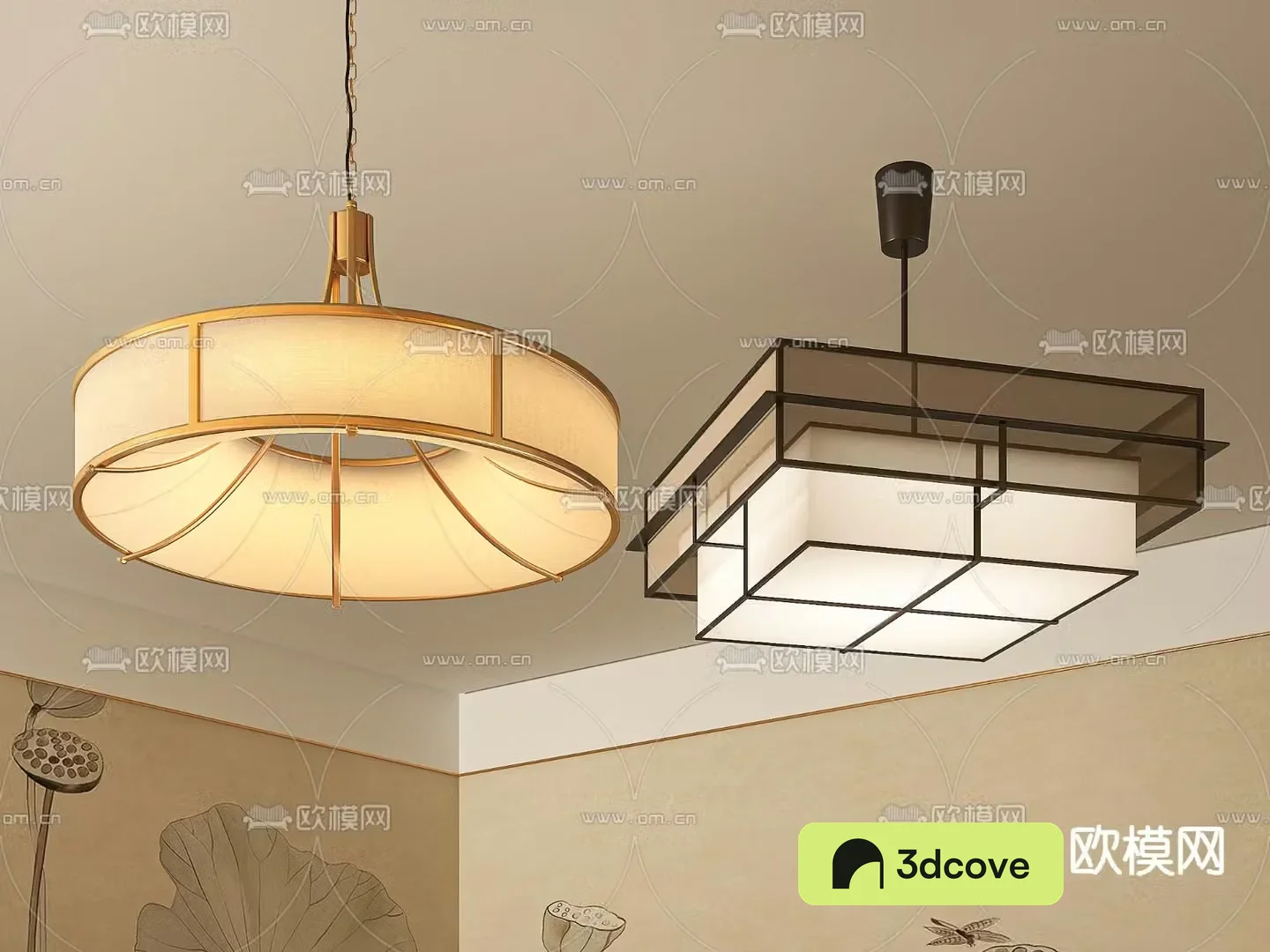 New Chinese style chandelier hall chandelier