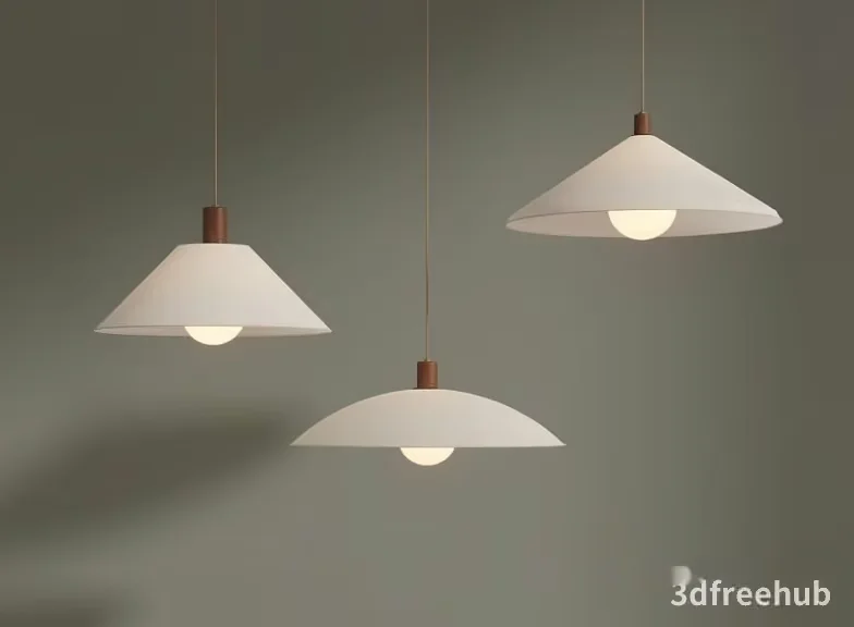 Modern Light Fixtures 3D Model – 23269 – VRAY Render
