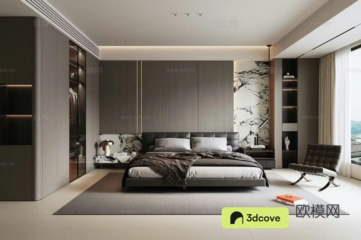 Modern home bedroom master bedroom