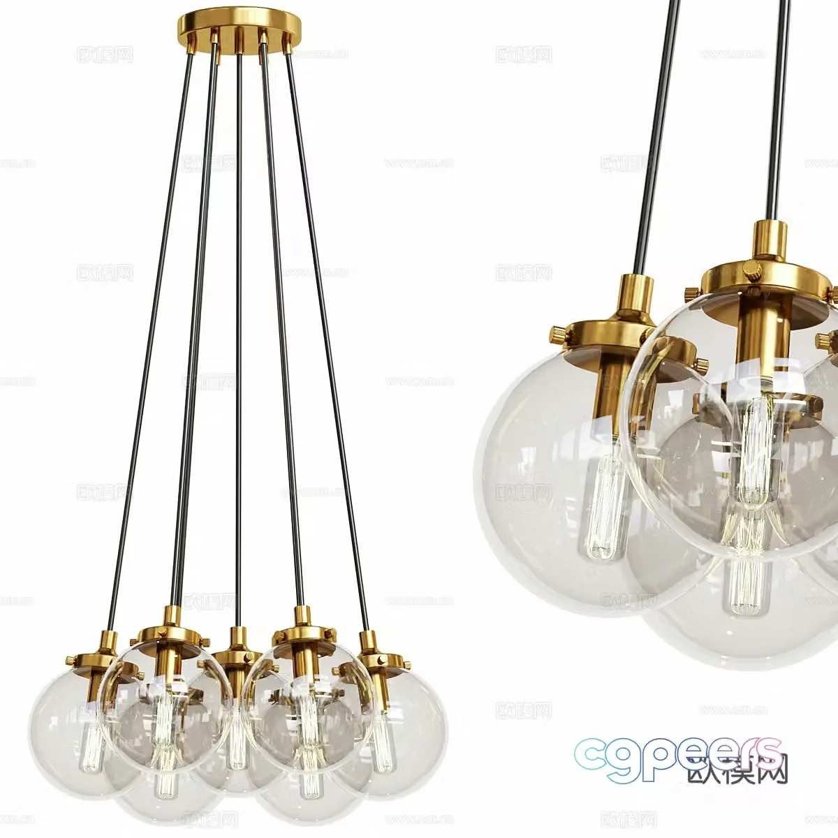 Chandelier 3d model