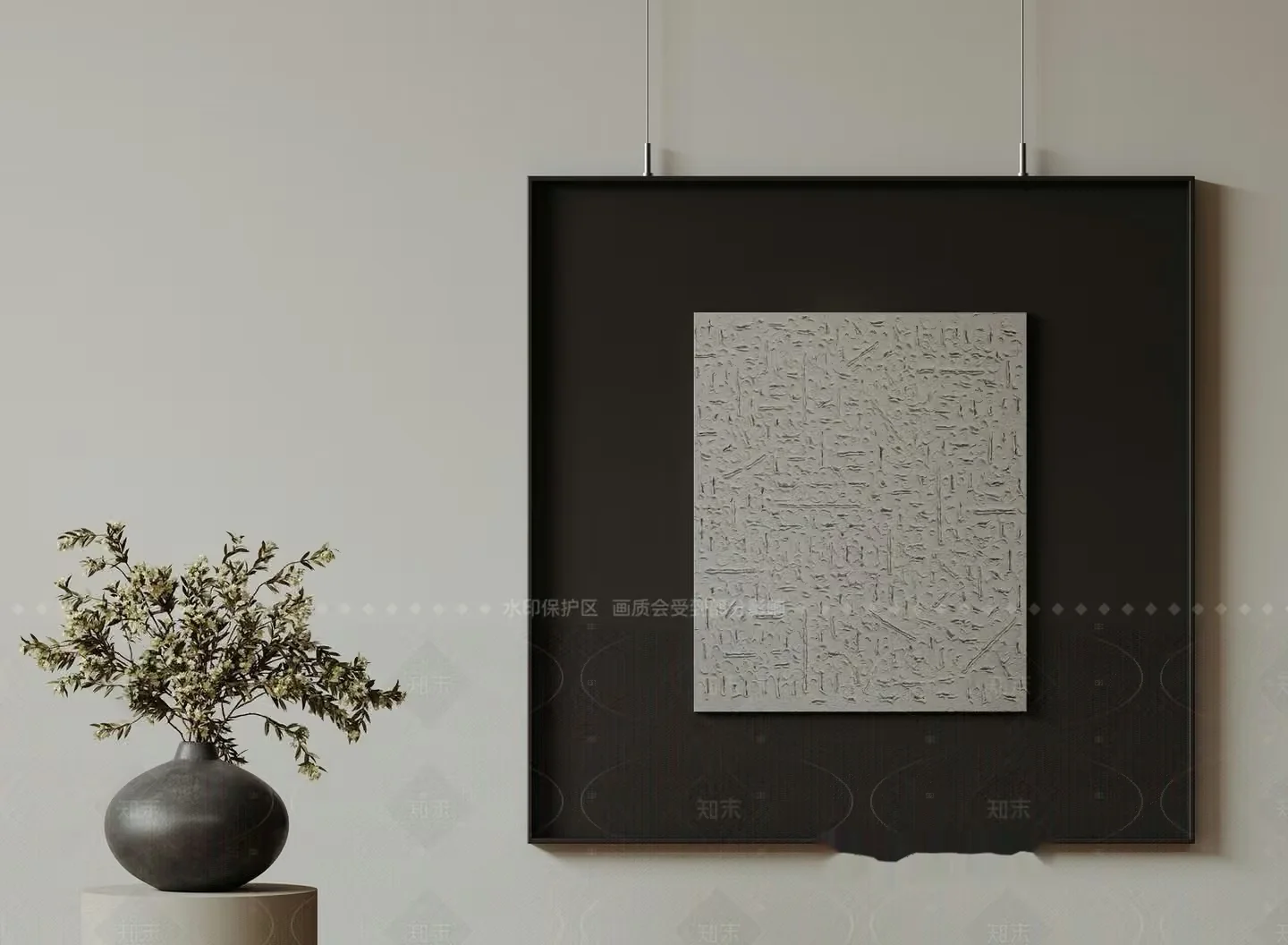 Abstract Art Piece 3D Model – 210 – VRAY Render