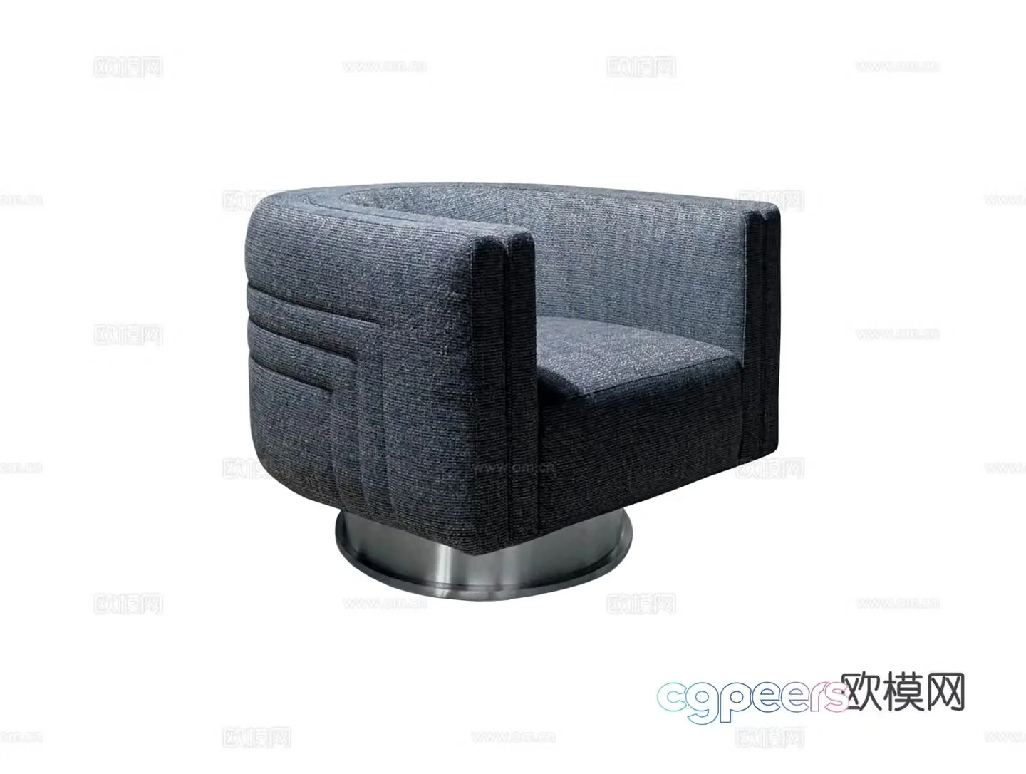 Visionnaire MIKA single sofa 3d model