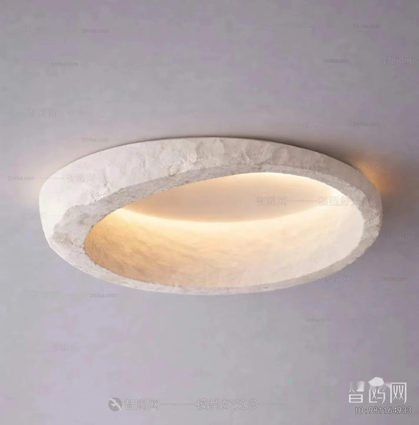 A Light Fixture With A Circular Shape 3D Model – 9313 – CORONA Render