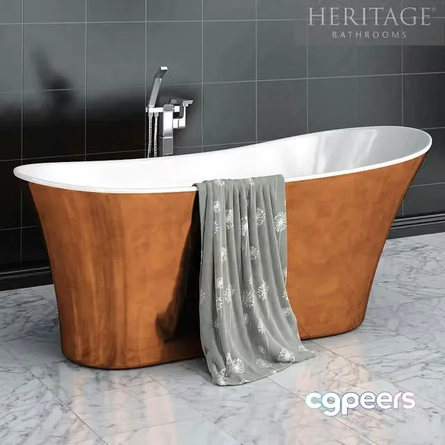 3ds Max Free – Heritage Holywell bath