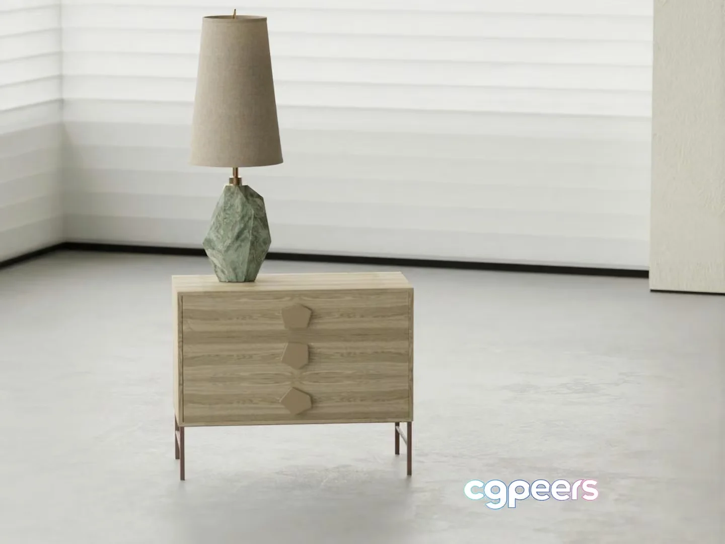 Modern Wooden Furniture 3D Model – 17200 – VRAY Render
