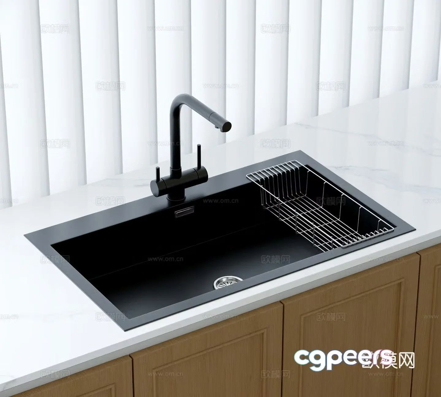 Modern Water Sink 3D model