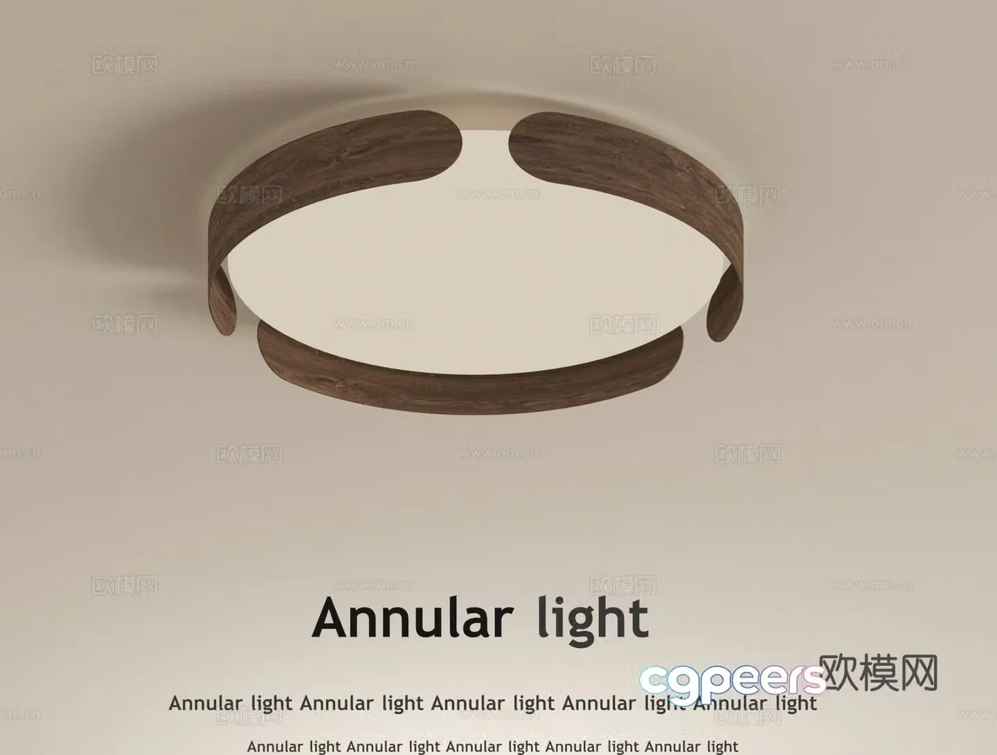 French medieval ceiling light 3D model