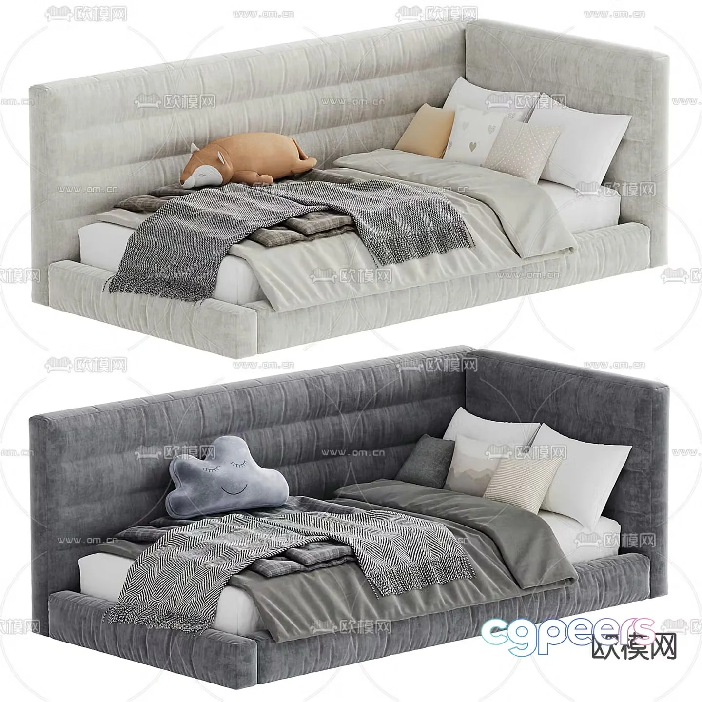 children’s bed child’s bed 3d model