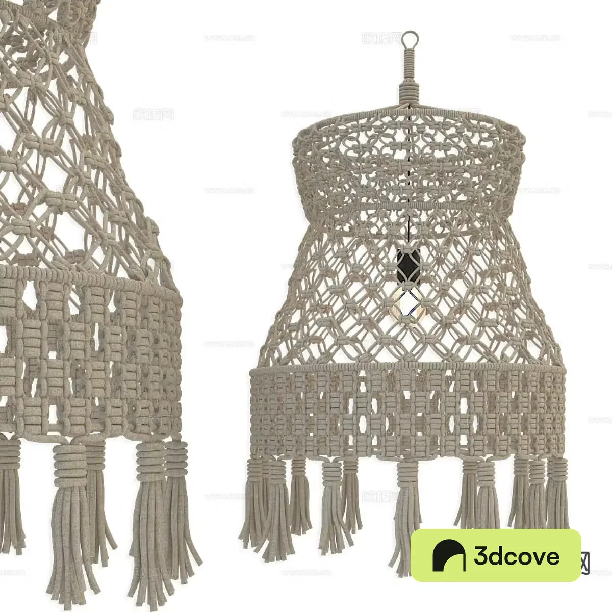 Southeast Asia chandelier rope chandelier