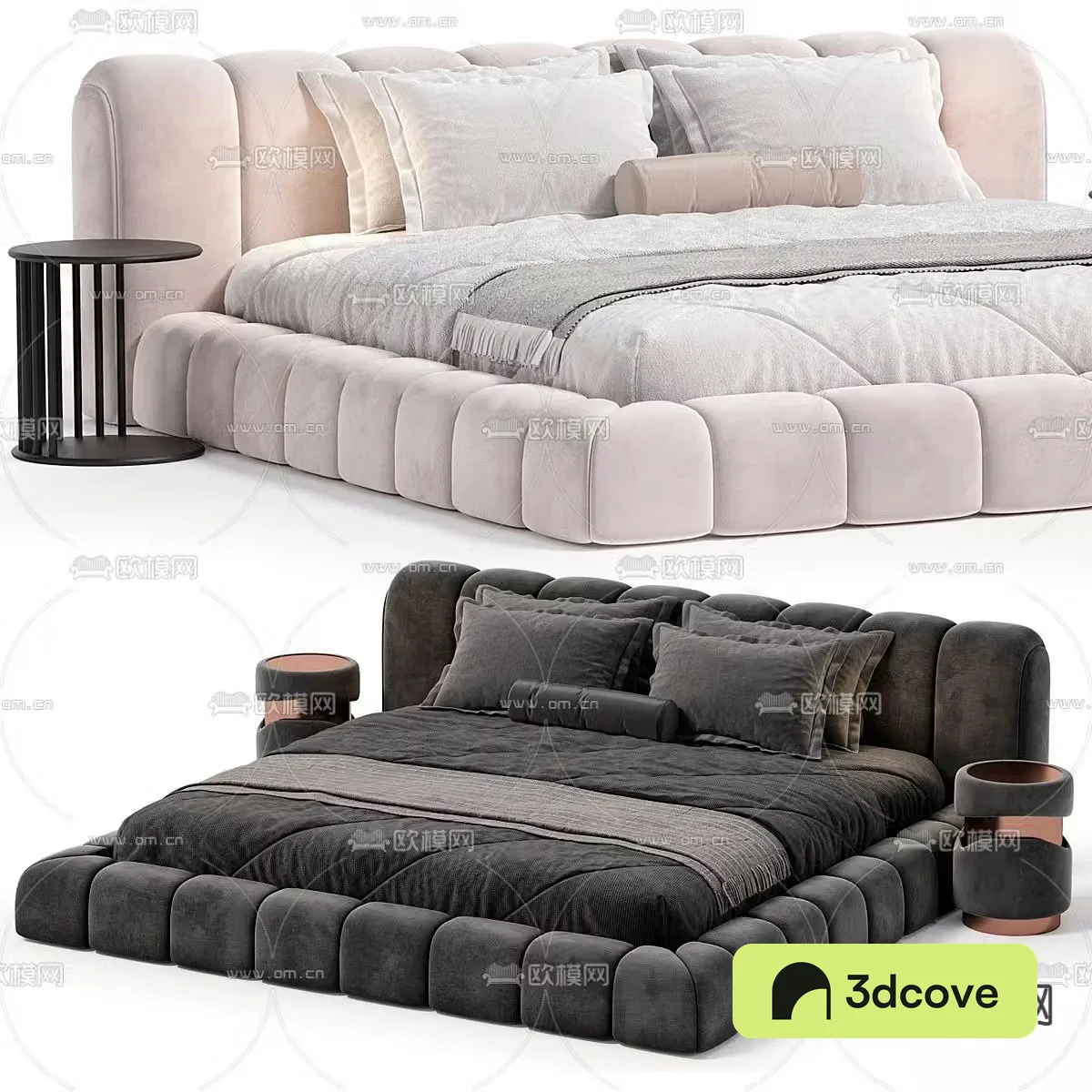 DERMY double bed