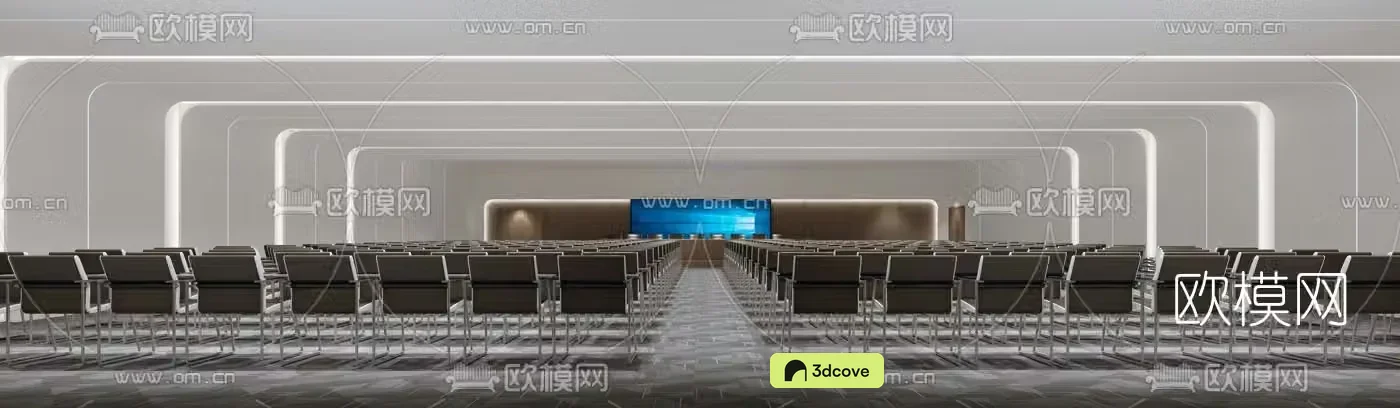 Modern hotel conference hall lecture hall
