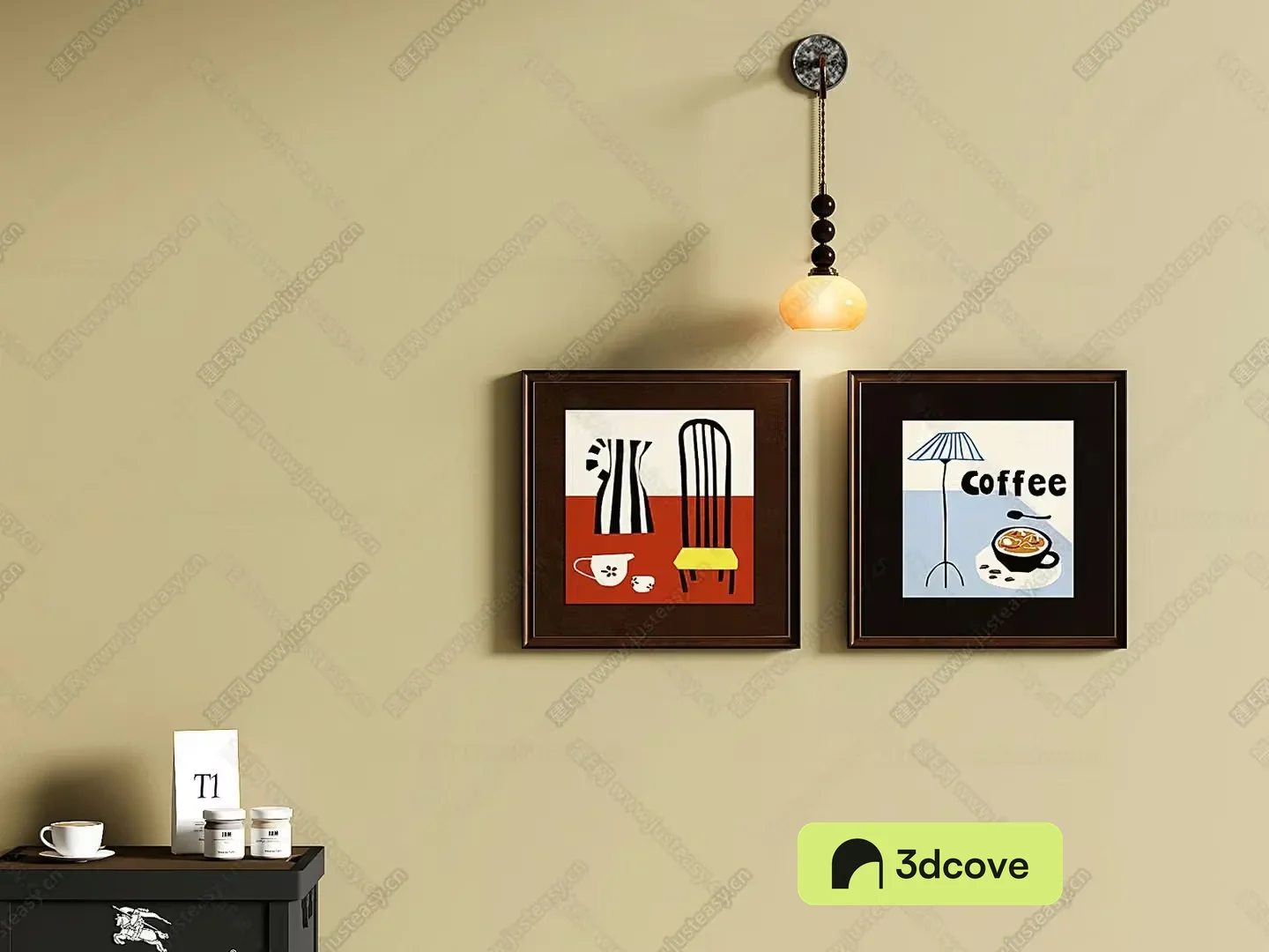 Coffee-Themed Wall Art