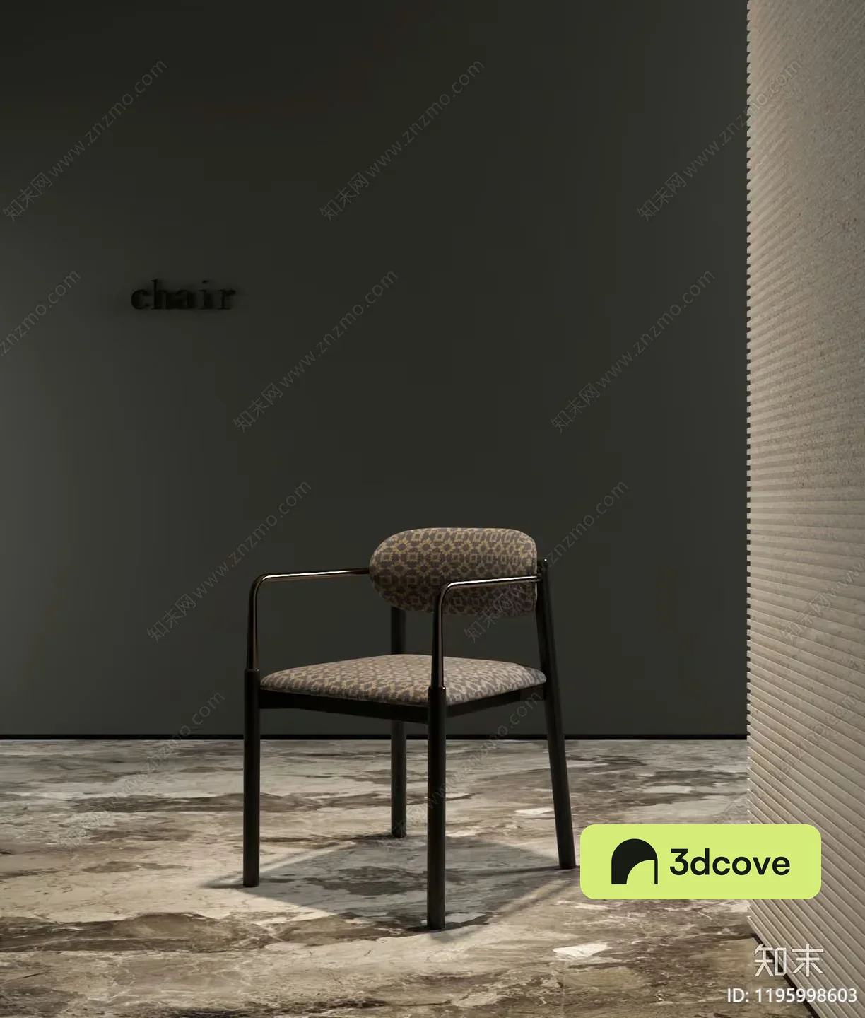A Modern Chair With A Unique Design