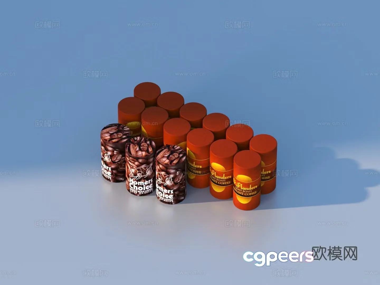 Seasoning bottle seasoning supermarket product daily department store 3D model