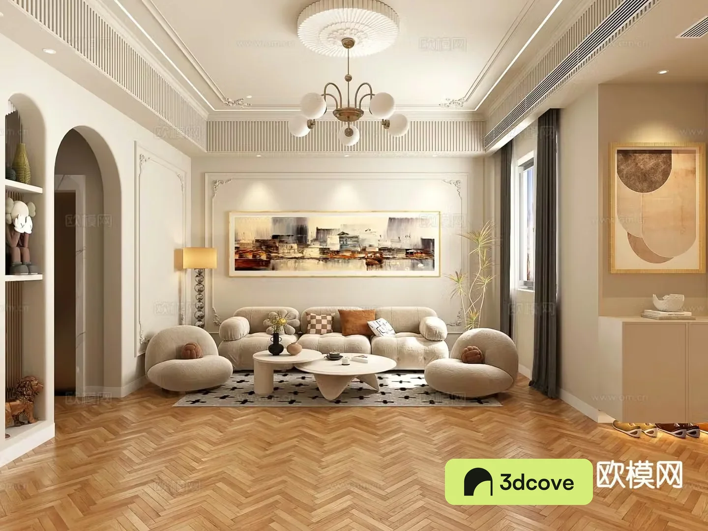 French living room
