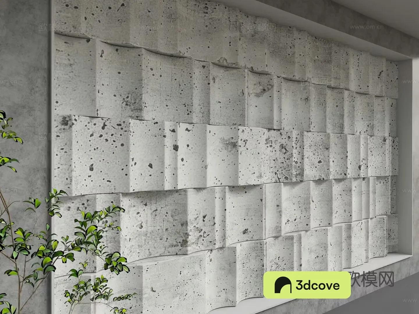 Modern background wall