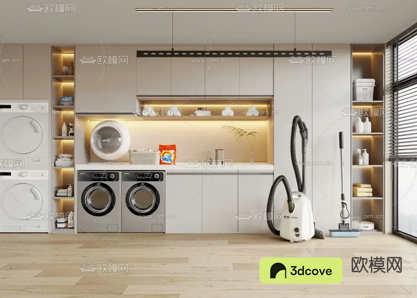 Washing cabinet balcony cabinet