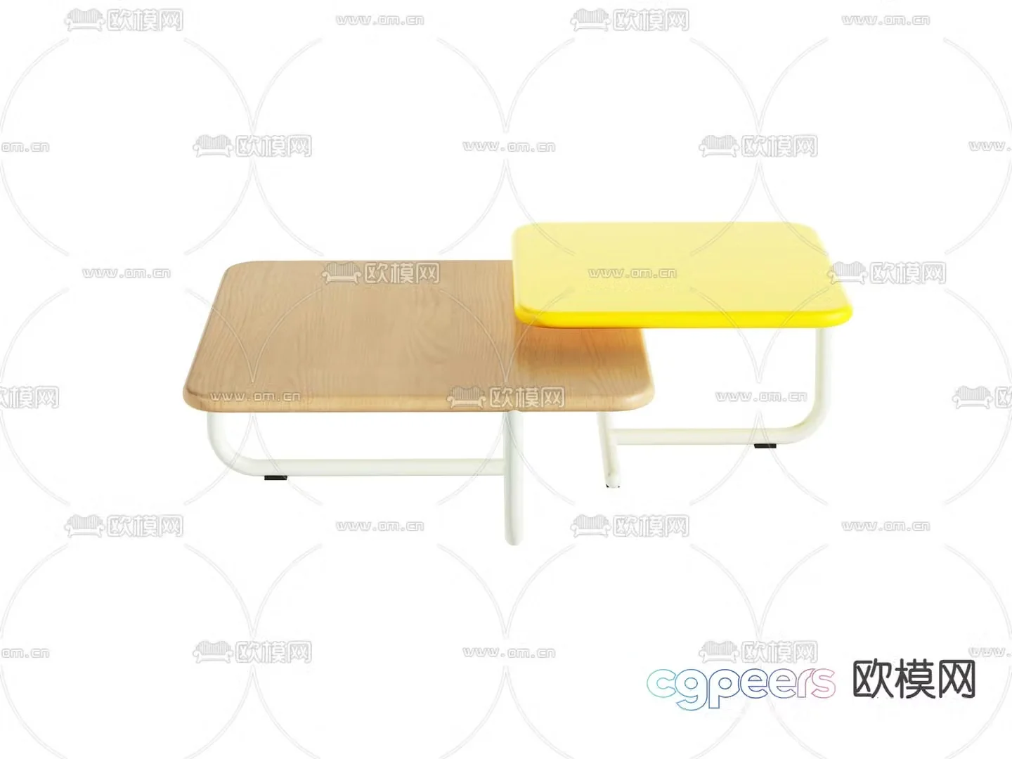 3D model of mother and child coffee table