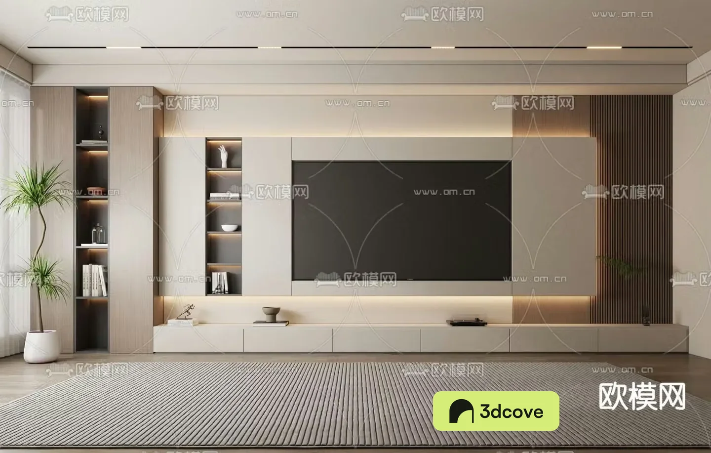 modern tv background