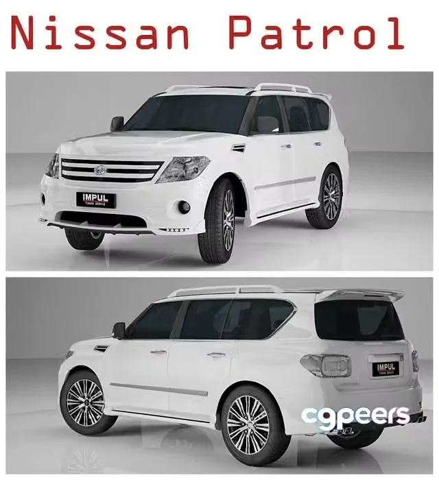 3ds Max Free – Nissan Patrol