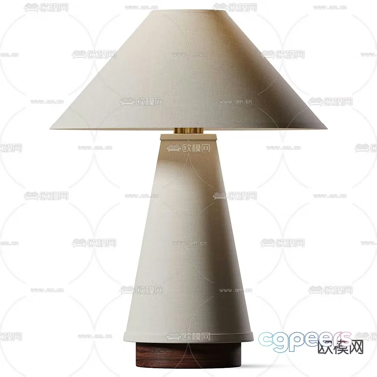 Modern table lamp mushroom table lamp bedside table lamp 3d model